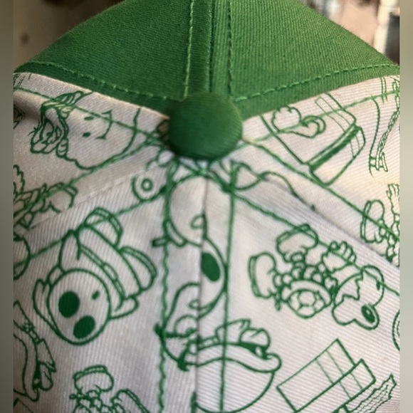 Super Mario 2011 Nintendo green get a life mushroom hat L/XL - Picture 5 of 8